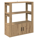 Sideboard Artisan oak 30 x 80 x 90 cm Engineered wood 881094