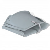 Boat Seat Foldable Backrest No Pillow Grey 48x51x41 cm 90417