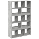 Bookcase Concrete Grey 100x33x156.5 cm Engineered Wood 3309369