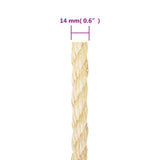 Rope 100% Sisal 14 mm 25 m 155031