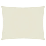 Sunshade Sail Oxford Fabric Rectangular 6x7 m Cream 135222
