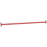 Turning Bars 2 pcs 125 cm Steel Red 93199