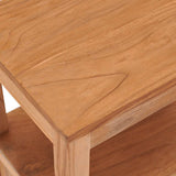 bedside Cabinet 40x30x50 cm Solid Teak Wood 287228