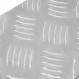 Stair Tread Rectangular 5 pcs Silver 60 x 18 x 2.5 cm Aluminium 4104232
