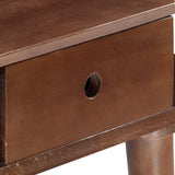 ZNTS Console Table 110x35x76 cm Solid Acacia Wood 282872