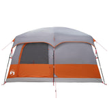 Family Tent Grey and Orange 320 x 210 x 180 cm Polyester 42028491