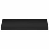 Window Sills 2 pcs Black 80x 40 x 2 cm Solid Beech Wood 42048360