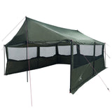 Family Tent Army green 450 x 400 x 265 cm Polyester and Steel 42028602