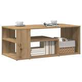 Coffee Table Artisan Oak 100x50x40 cm Engineered Wood 856557