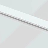 Sliding Door White 102.5x205 cm Tempered Glass and Aluminium 155206