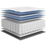 Pocket Spring Mattress for Kids Medium 80x160 cm 372807