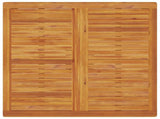 Garden Dining Set 5 pcs Brown Solid Acacia Wood 3375685
