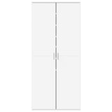 Shoe Cabinet White 80x39x178 cm Engineered Wood 3276672