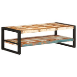 Coffee Table 120x60x40 cm Solid Reclaimed Wood 329245