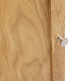 Corner Cabinet 59x36x180 cm Solid Oak Wood 247042