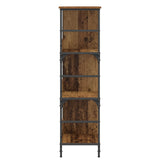 Bookshelf Old wood 78.5 x 33 x 117.5 cm metal PB 8010889
