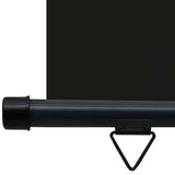 Balcony Side Awning 165x250 cm Black 48430