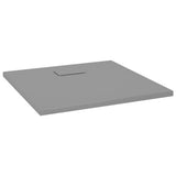 Shower Base Tray SMC Grey 80x80 cm 148930