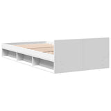 Bed Frame with Drawer without Mattress White 100x200 cm 3280790