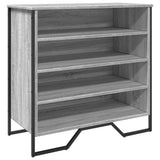 Shoe Cabinet Grey Sonoma 80x38x78 cm Engineered Wood 848652