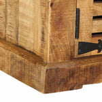 Shoe Cabinet Brown 110 x 38 x 45 cm Solid Mango wood 4019630