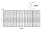 Gabion with 5 mm Wire and 5x5 cm Mesh 250x10x150 cm 3463991