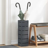 Umbrella Stand Anthracite 15.5 x 15.5 x 49 cm Metal 868514