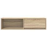 ZNTS TV Cabinet Sonoma Oak 100x31x25.5 cm Engineered Wood 861476