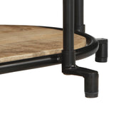 TV Cabinet 100x42x40 cm Solid Wood Rough Mango 4013488