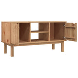 TV Cabinet OTTA 113.5x43x57 cm Solid Wood Pine 348594