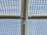 Walk-in Polytunnel Greenhouse Green House with Roll-up Sidewalls, UV-resistant PE Cover, 3 x 2 x 2m, T3398P317759