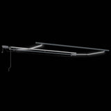 Retractable Awning Manual Multicolour 350 x 250 cm Fabric 3330308