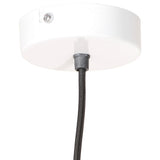 Industrial Hanging Lamp 25 W White Round 19 cm E27 320540