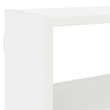 Wall Cube Shelf 7 Compartments White Engineered Wood 860022
