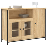 Sideboard Sonoma Oak 100x35x75 cm Engineered Wood 835510