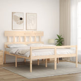 Senior Bed without Mattress 160x200 cm Solid Wood 3195426