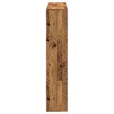 Book Cabinet Old Wood 137.5x29x137.5 cm Engineered Wood 3310296