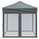 Folding Party Tent with Sidewalls Anthracite 2x2 m 93509