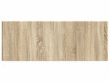 Wall-Mounted Headboard BREDA Sonoma Oak Engineered Wood 897637
