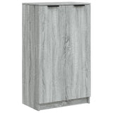 Shoe Cabinet Grey Sonoma 59x35x100 cm Engineered Wood 817109
