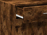 Sideboard Smoked Oak 45x42.5x93 cm Engineered Wood 846289