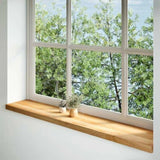 Window Sills 2 pcs Light Brown 140x30x2 cm Solid Wood Oak 4009155