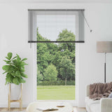 Venetian Blinds Manual Dark Grey 220 x 125 cm Aluminium 42006102