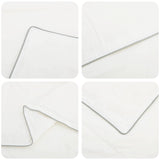 Duvet and Pillow Set 3 pcs 220x260 cm Winter 450 GSM Wool White 3441963
