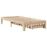 Bed Frame with Drawers without Mattress 90x190 cm Single 3301934