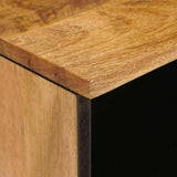 TV Cabinet with Drawer Brown 100 x 33 x 46 cm Solid Mango Wood 4018060