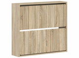 Wall-Mounted Shoe Cabinet ZWOLLE 71 x 17 x 86 cm Sonoma Oak 896417