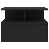 Floating Nightstand Black 40x31x27cm Engineered Wood 800407