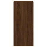 TV Wall Cabinet Brown Oak 40.5x30x90 cm Engineered Wood 836930