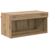 TV Wall Units with LED 6 pcs Artisan Oak Engineered Wood 3402963